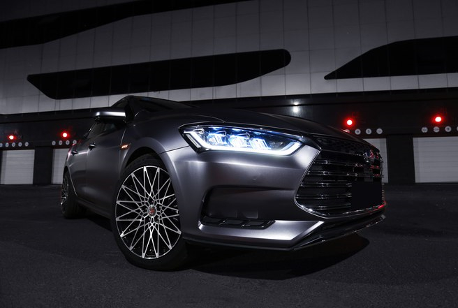 比亚迪秦pro稍微改一下就帅到窒息,国产家轿跟超跑也能玩到一起