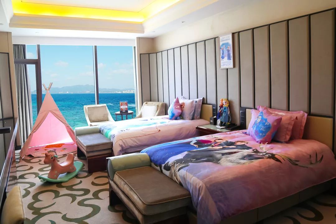 周末不加价仅需￥777厦门罗约海滨温泉酒店海景房2大2小自助早餐双人