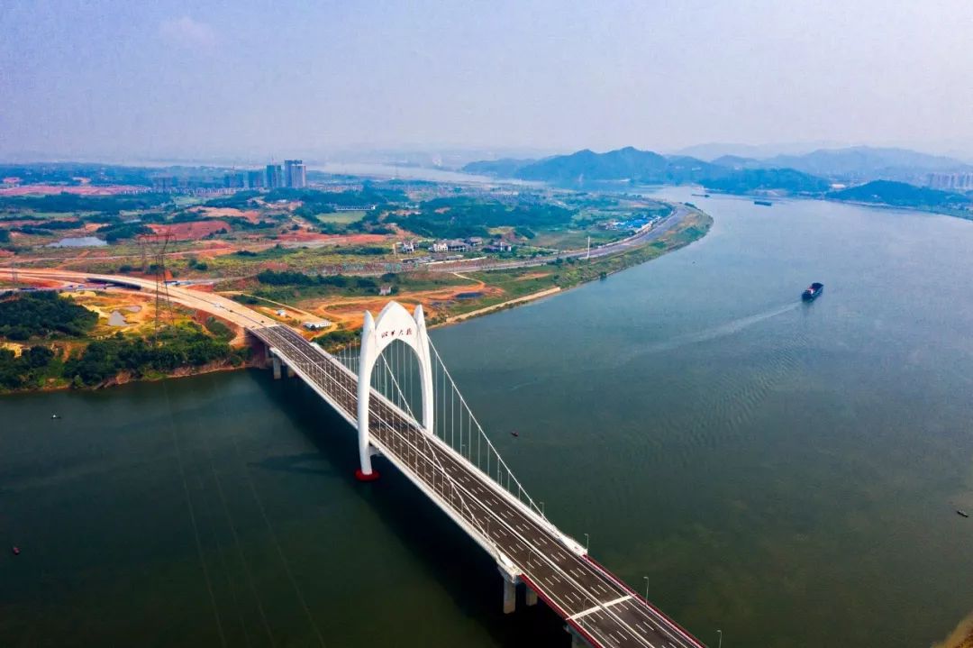湘江富力城最新消息昭华大桥计划9月底通车湘江湾区到昭山仅需五分钟