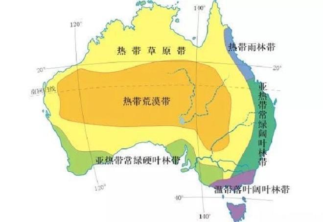 澳大利亚荒漠面积巨大是不是意味着土地荒漠化很严重