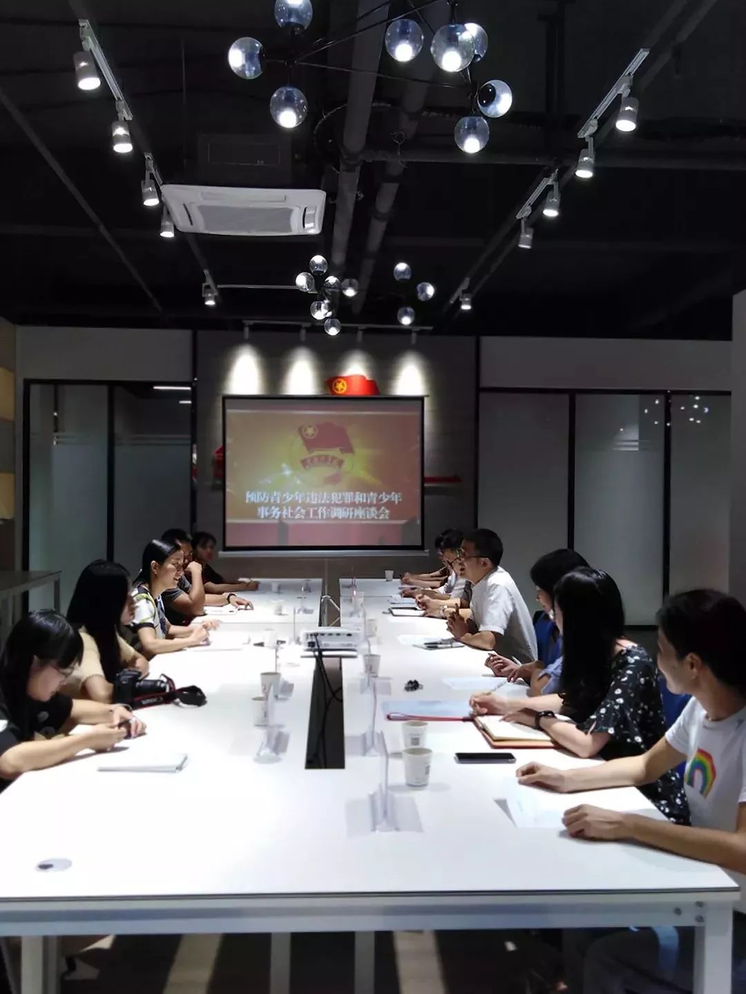 团贺州市委书记叶丽燕一行赴北海调研预防青少年违法犯罪和政府购买