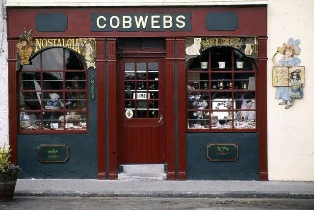 国外文艺商店店铺门头门面橱窗设计分享