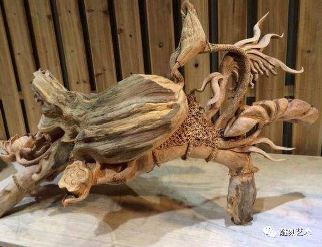 逆天根雕神品,一个比一个让人震撼~_树根