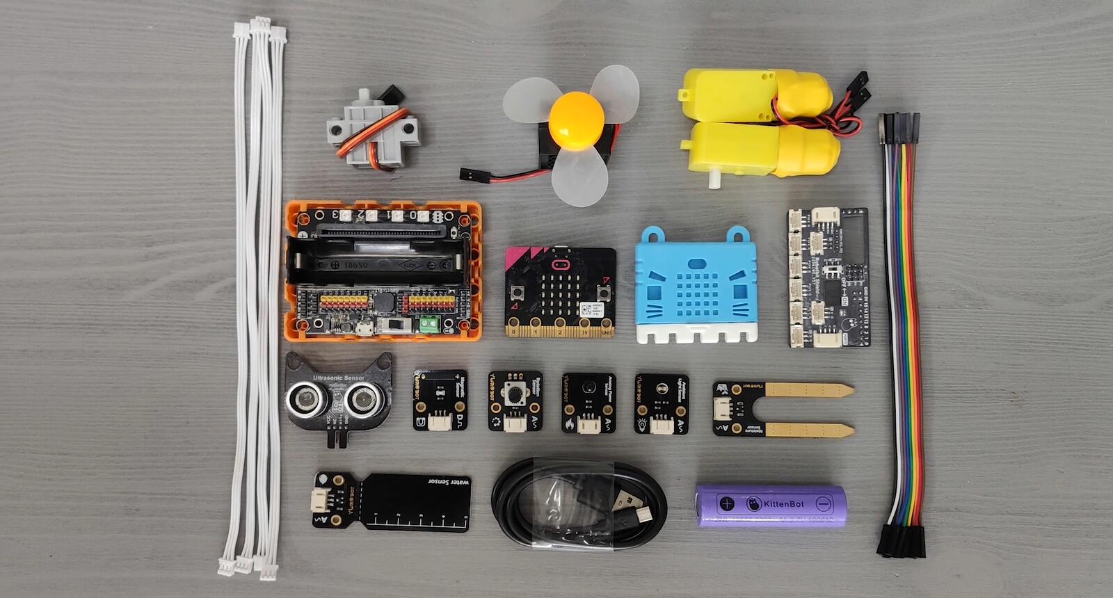 robotbit电子实验套件,激发开学热情