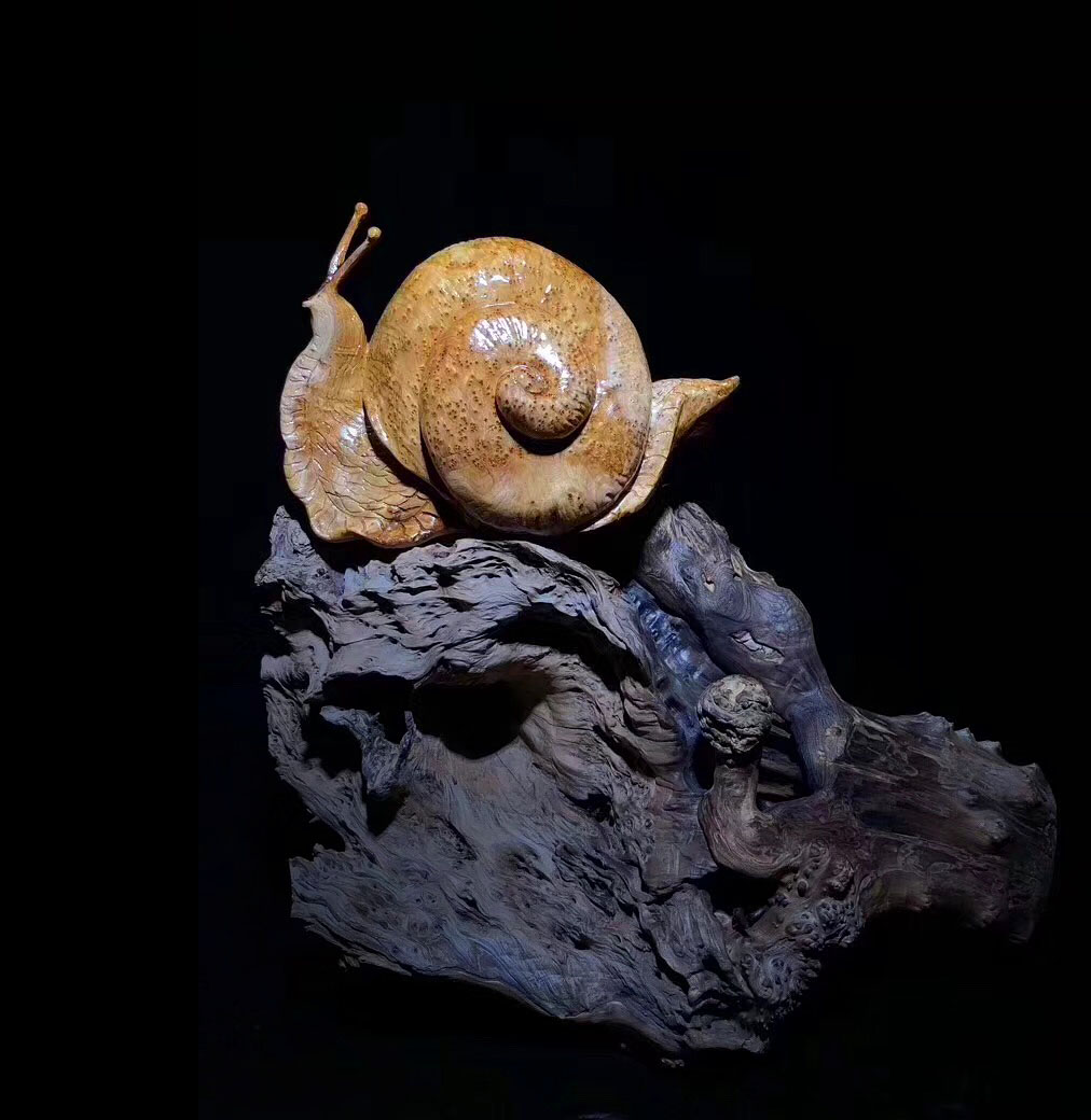 小小的虫子你比它们厉害吗看根雕木雕昆虫