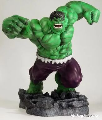 普通版 271 浩克sideshow胸像系列 传奇比例胸像 绿巨人浩克sideshow