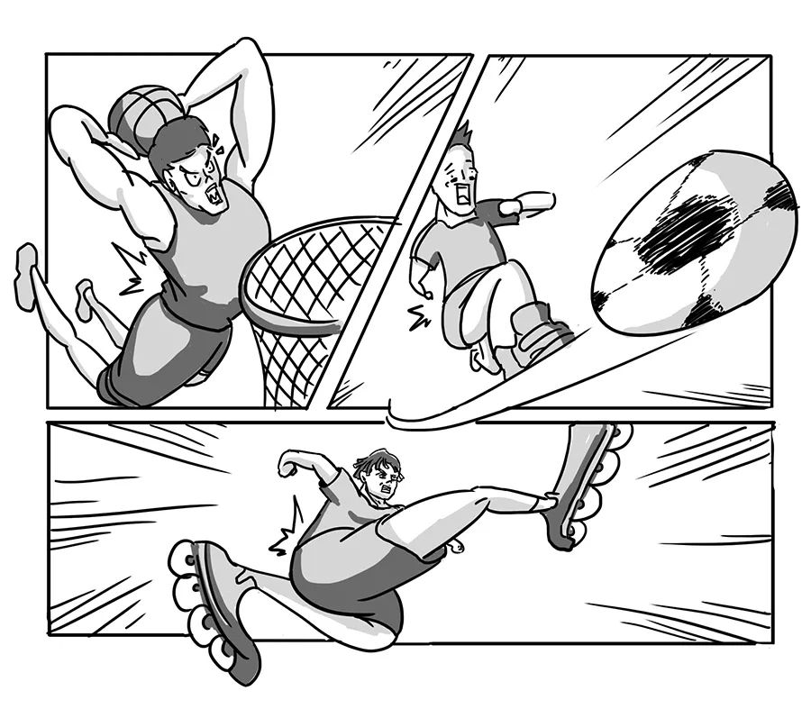 剧烈运动引起暴力损伤