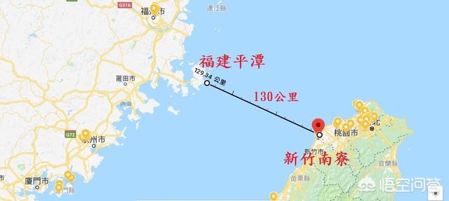 台湾海峡最窄的地方有多宽能填埋成陆地或者修建跨海大桥吗