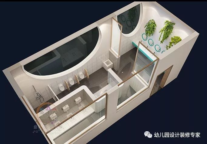幼儿园装修改造之卫生间注重布局安全合理