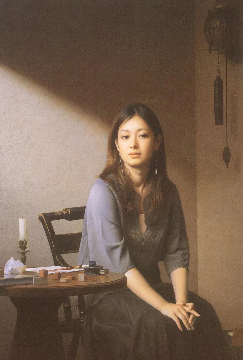 日本青年写实油画22位画家作品