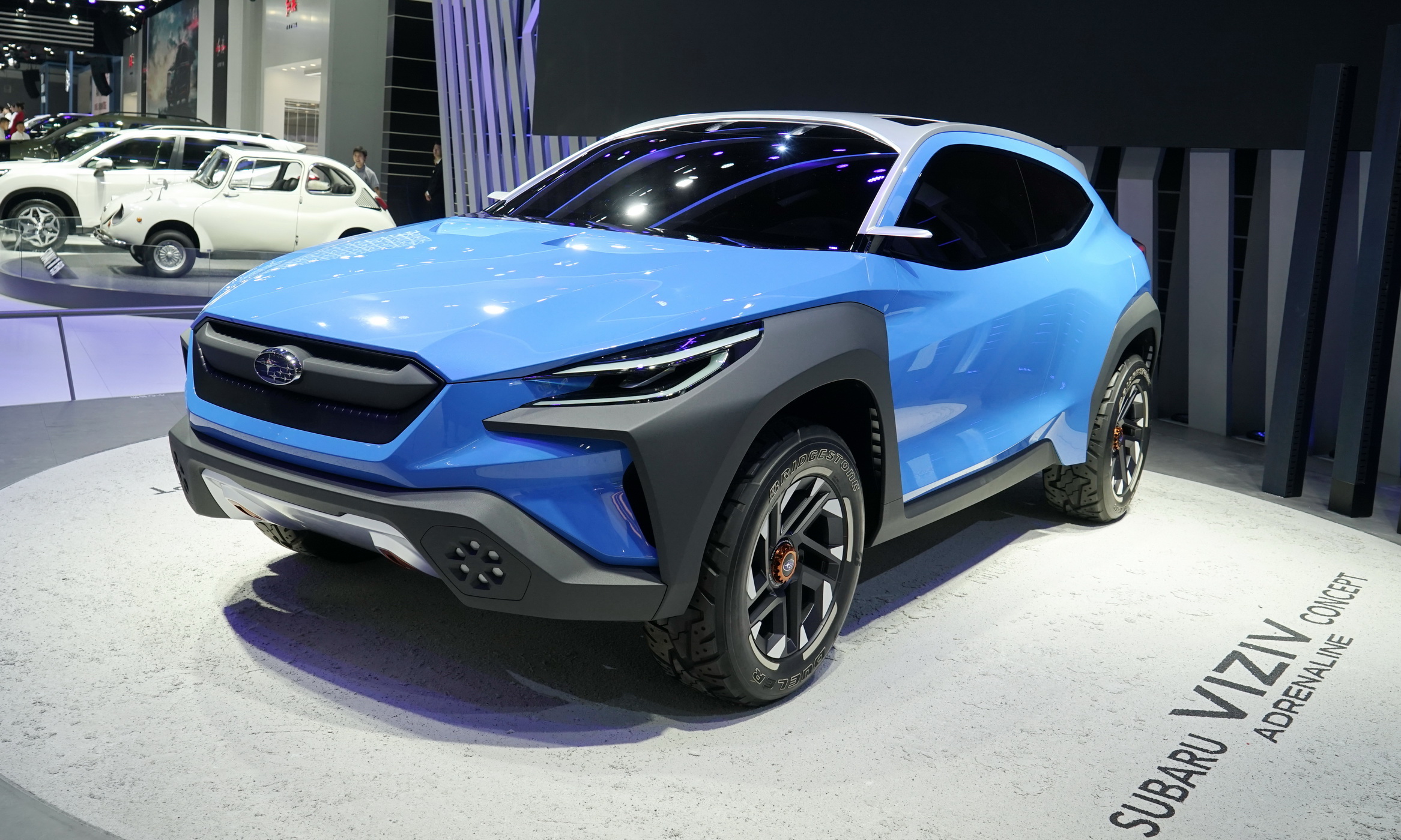 代表新的设计方向斯巴鲁vizivadrenaline概念车