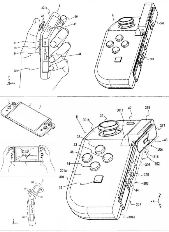 手柄"骨折"了但手感更棒:疑似任天堂改良款joy-con专利曝光_switch