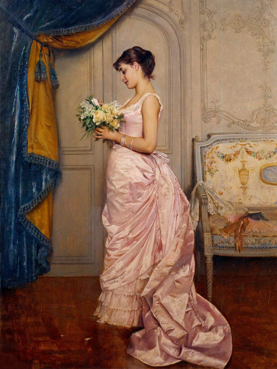 欧洲艺术家绘画作品欣赏法国艺术家augustetoulmouche