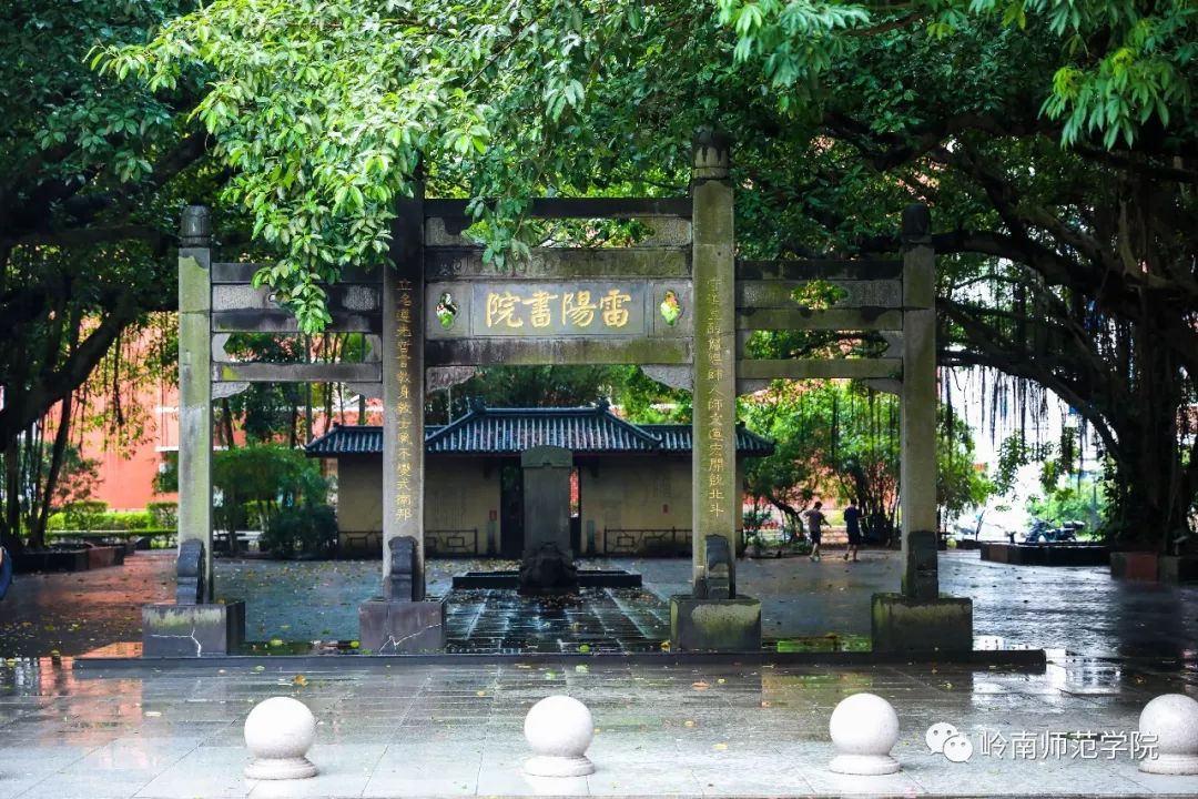 岭南师范学院古榕广场图片