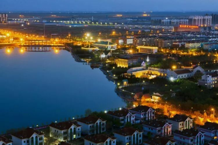 黄骅的夜蕴含着别样的美