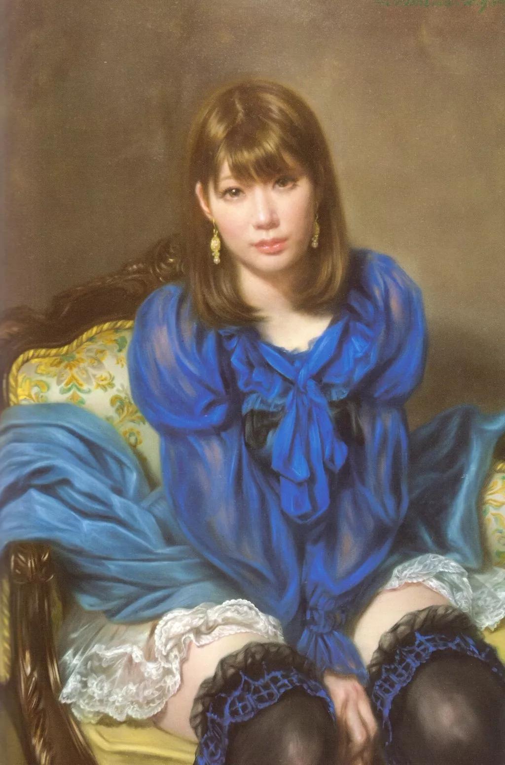 日本青年写实油画22位画家作品