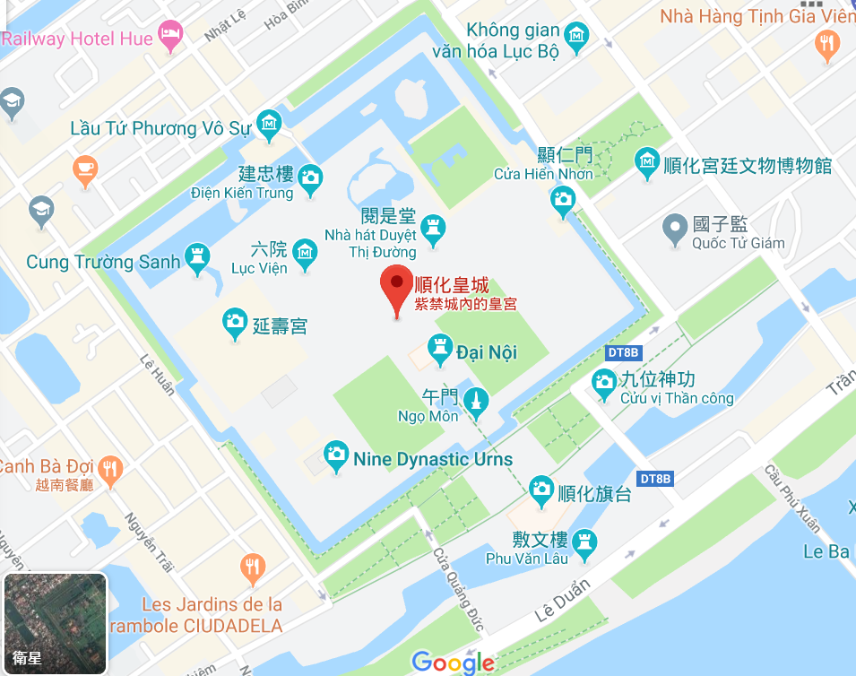越南纵游二八顺化皇城上