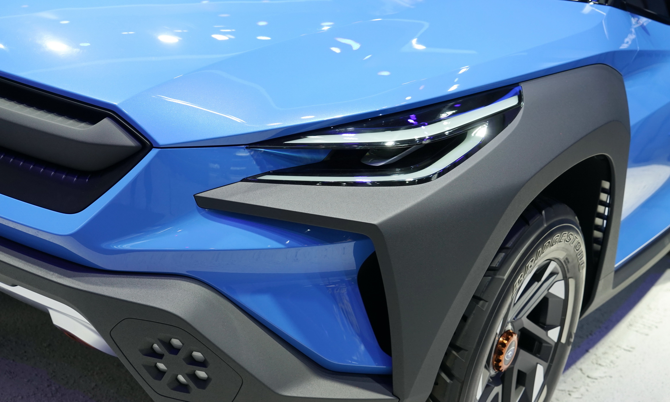 代表新的设计方向斯巴鲁vizivadrenaline概念车