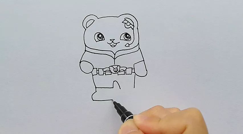 接下来给大家带来了巴塔简笔画,也是一个很好的倾听者