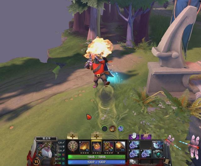 狙击手一寸长一寸强刀塔世界我最强叫我猥琐小火枪