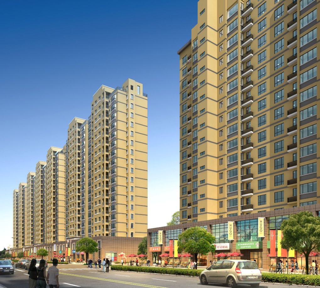 花桥这块被耽误了近10年的动迁楼房终于正式开工建设