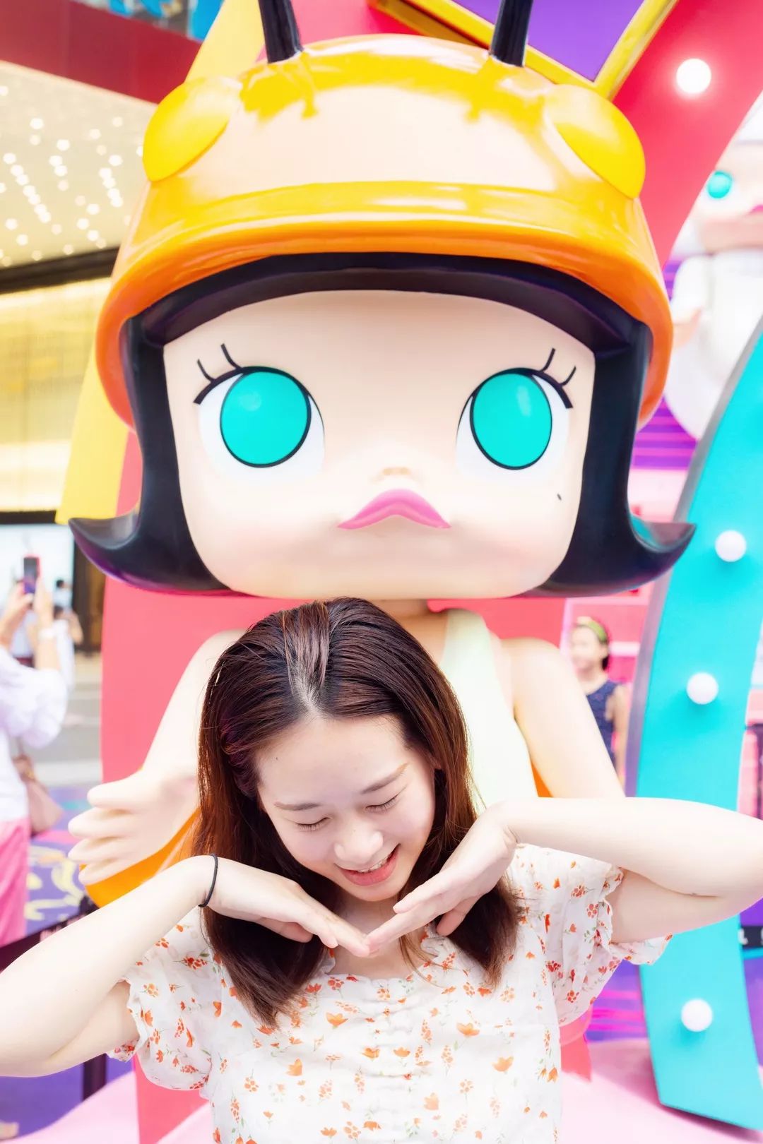 萌神molly来魔都啦带来45m城市歌女还有上海限定款