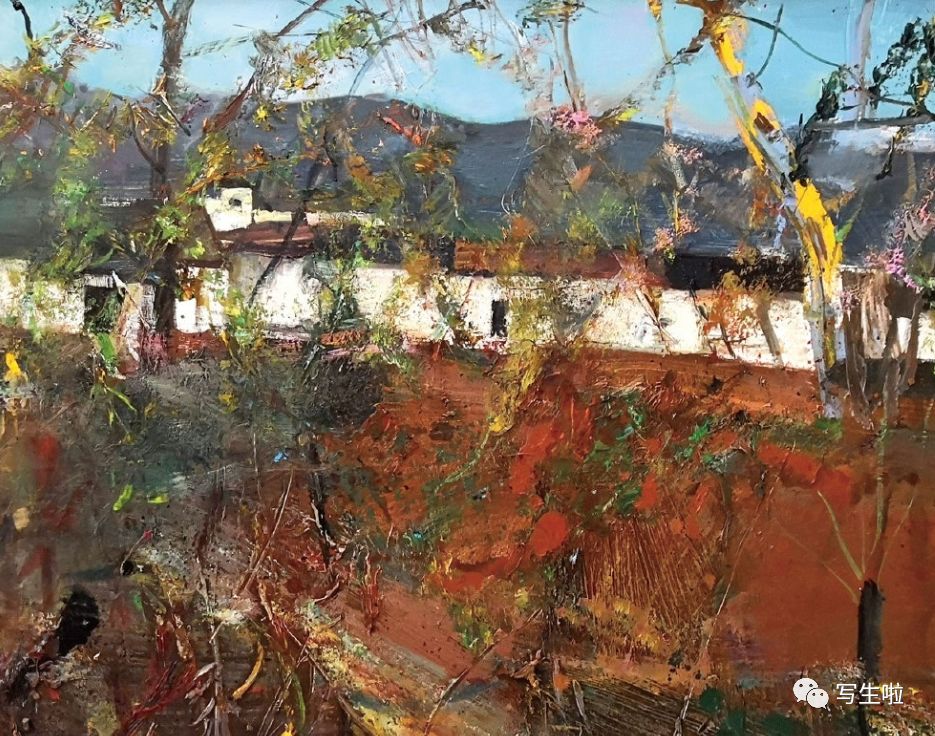写生啦在写生中焕发出灿烂明晰的节奏丨杨参军风景作品集附新作