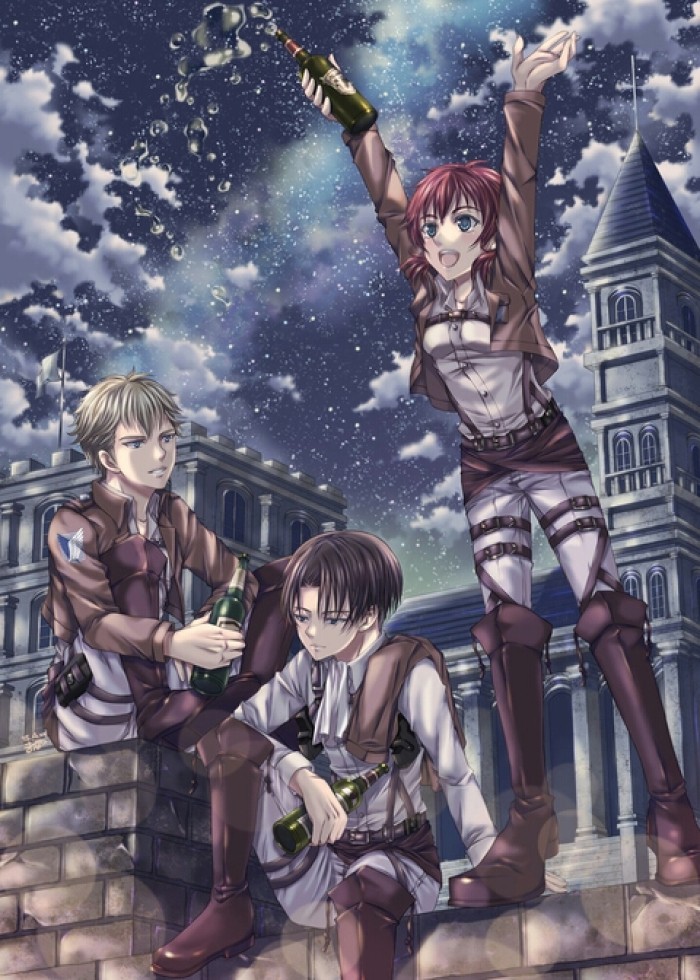 发生在《进击的巨人》番外篇无悔的选择中.