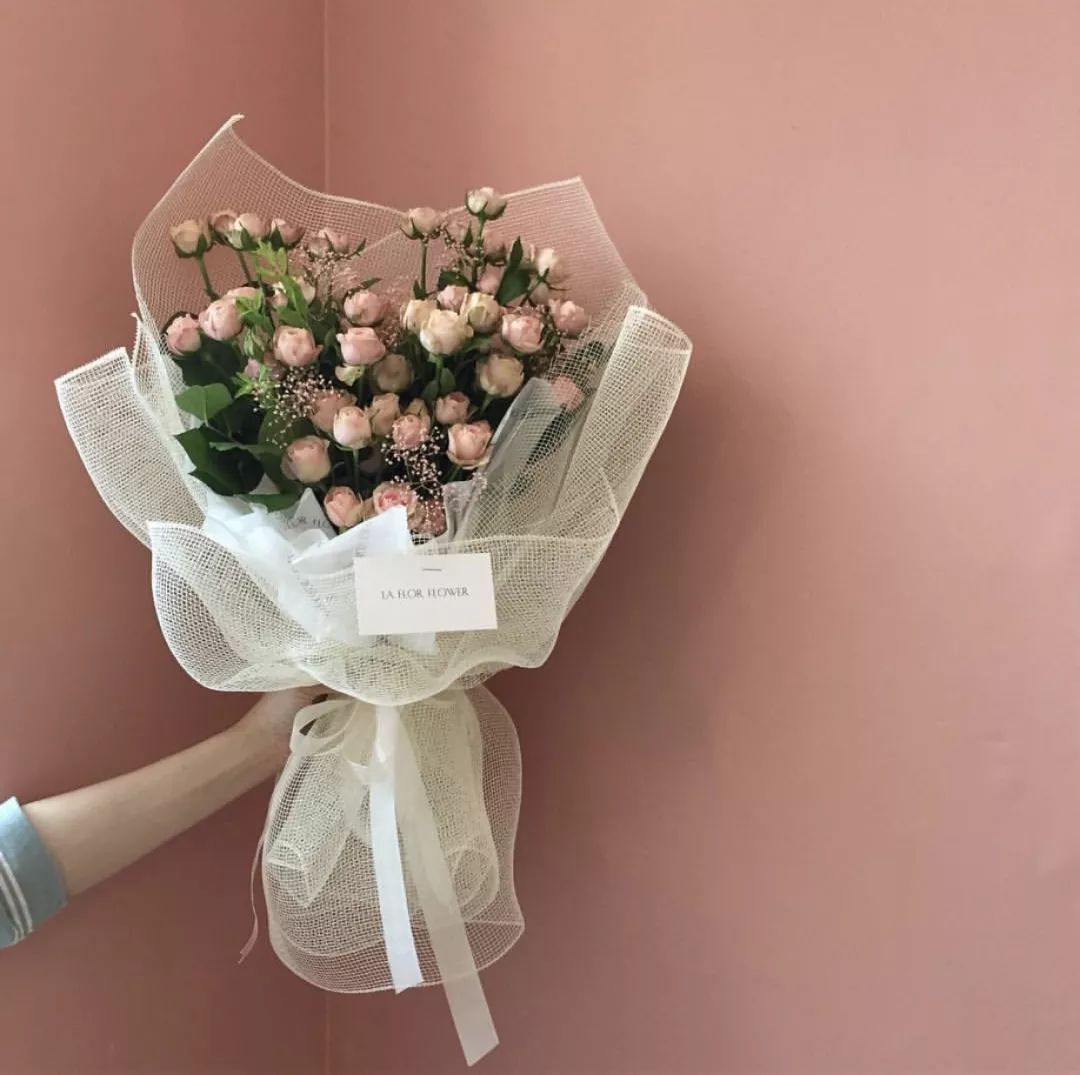 花艺赏析ins网红韩式花束图集