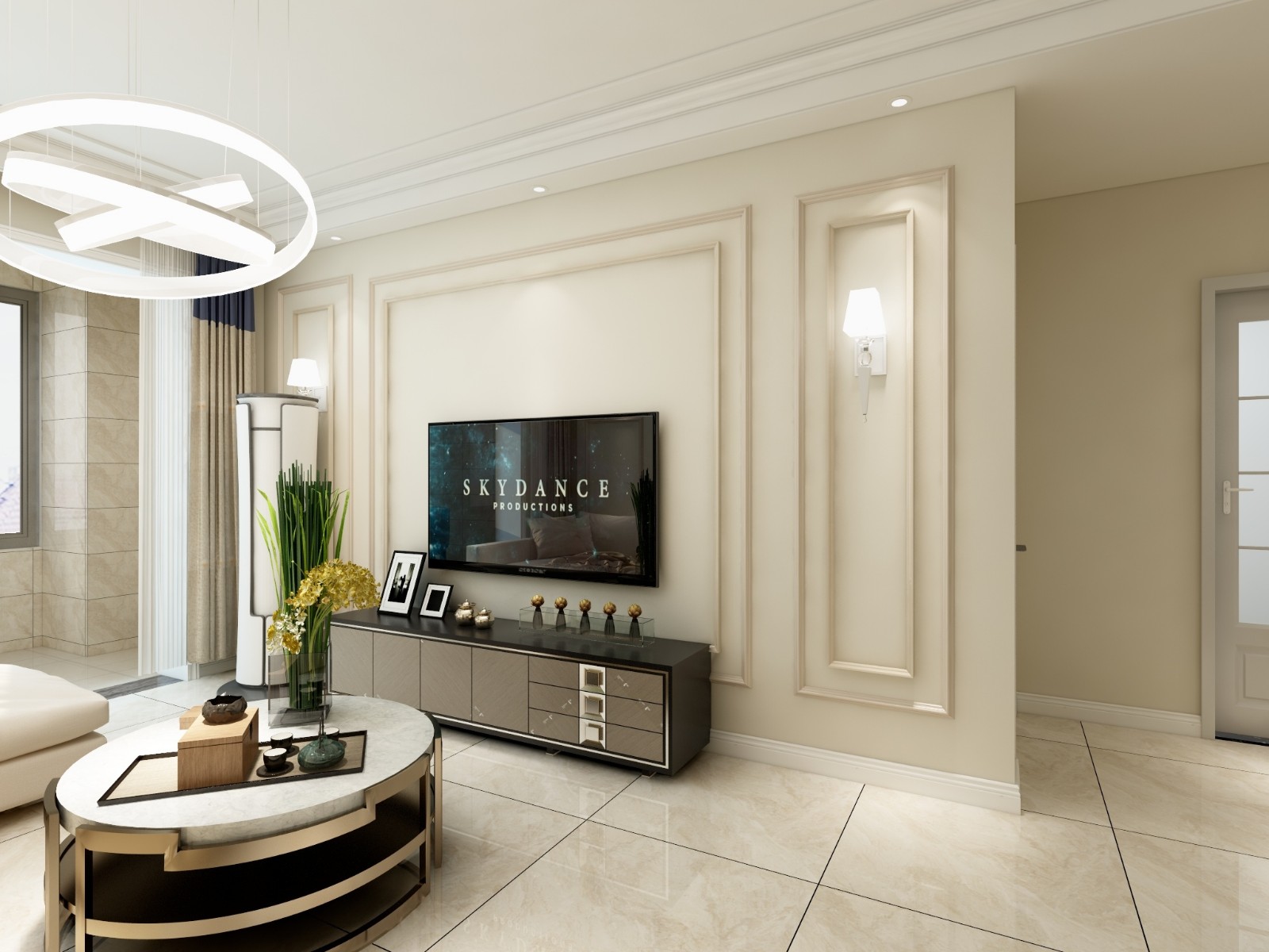 l室内设计安棋l今日分享:司法小区100户型简约风格案例,望喜欢