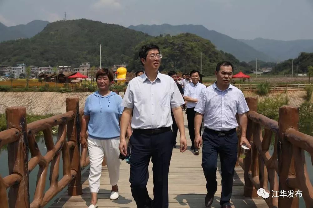 罗建华检查2019环中国国际公路自行车赛(江华站)筹备工作