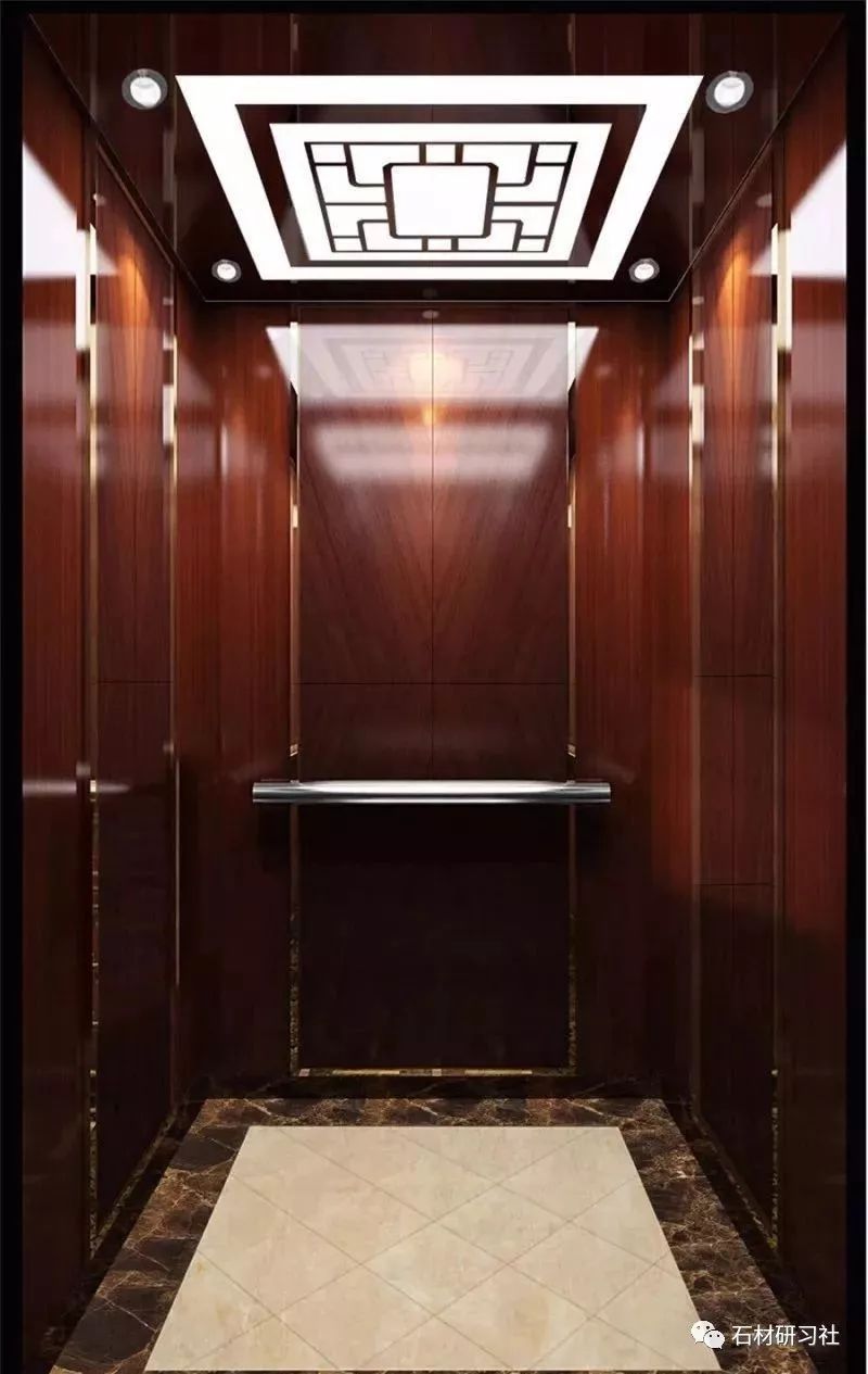 电梯轿厢铺大理石方法图片