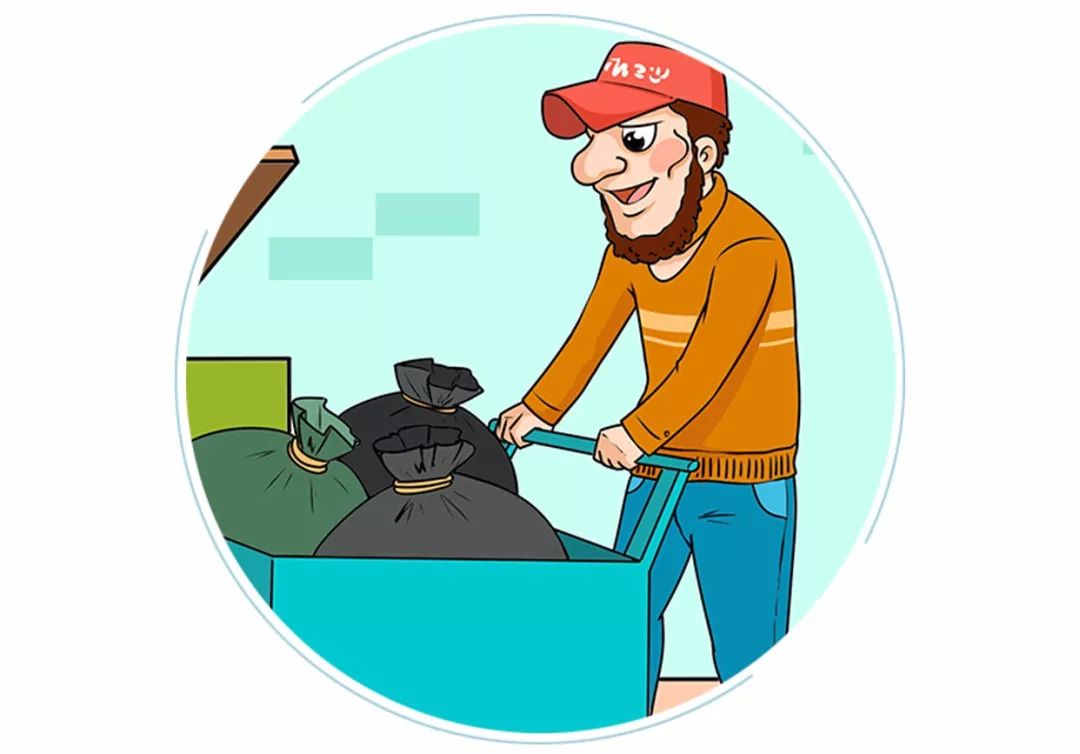 经典绘本捡垃圾的人