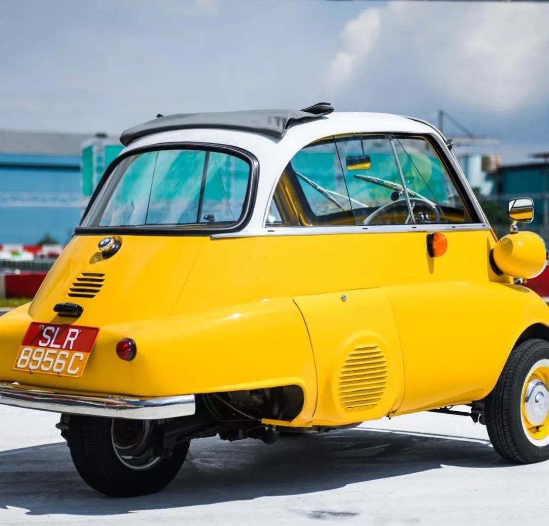 上世纪50年代的网红产品宝马鸡蛋车isetta