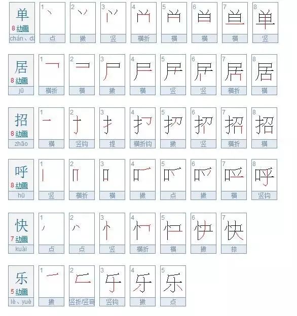 部编本教材生字笔顺+书法教学,孩子再也不写“拼凑字”了,收藏起来给孩子慢慢学!_课文