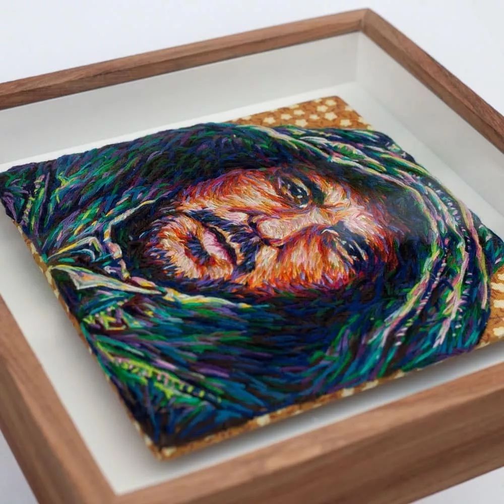 国外的刺绣大神只有你想不到