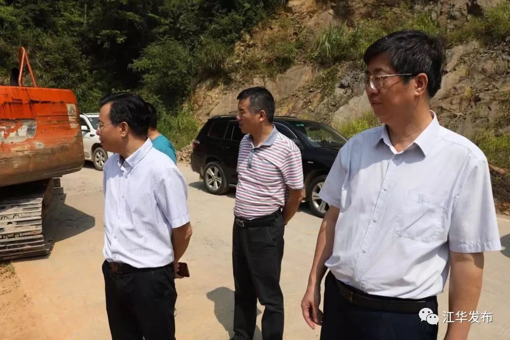 罗建华检查2019环中国国际公路自行车赛(江华站)筹备工作