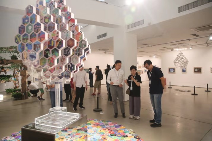 用艺术开启公益之门 第四届NOBO无界国际艺术展北京站开幕