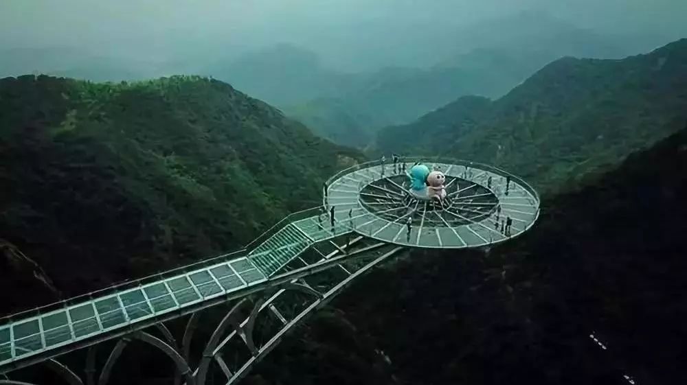 新线首发91415两期挑战亚洲最高的玻璃悬廊安吉灵溪山
