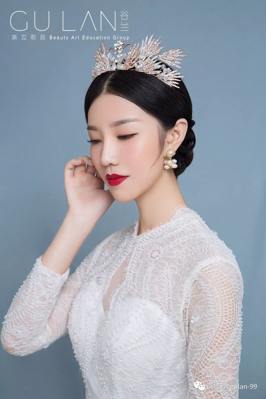 白纱新娘美翻全场结婚当天可以这样做造型喜欢复古系列的宝宝简约高贵