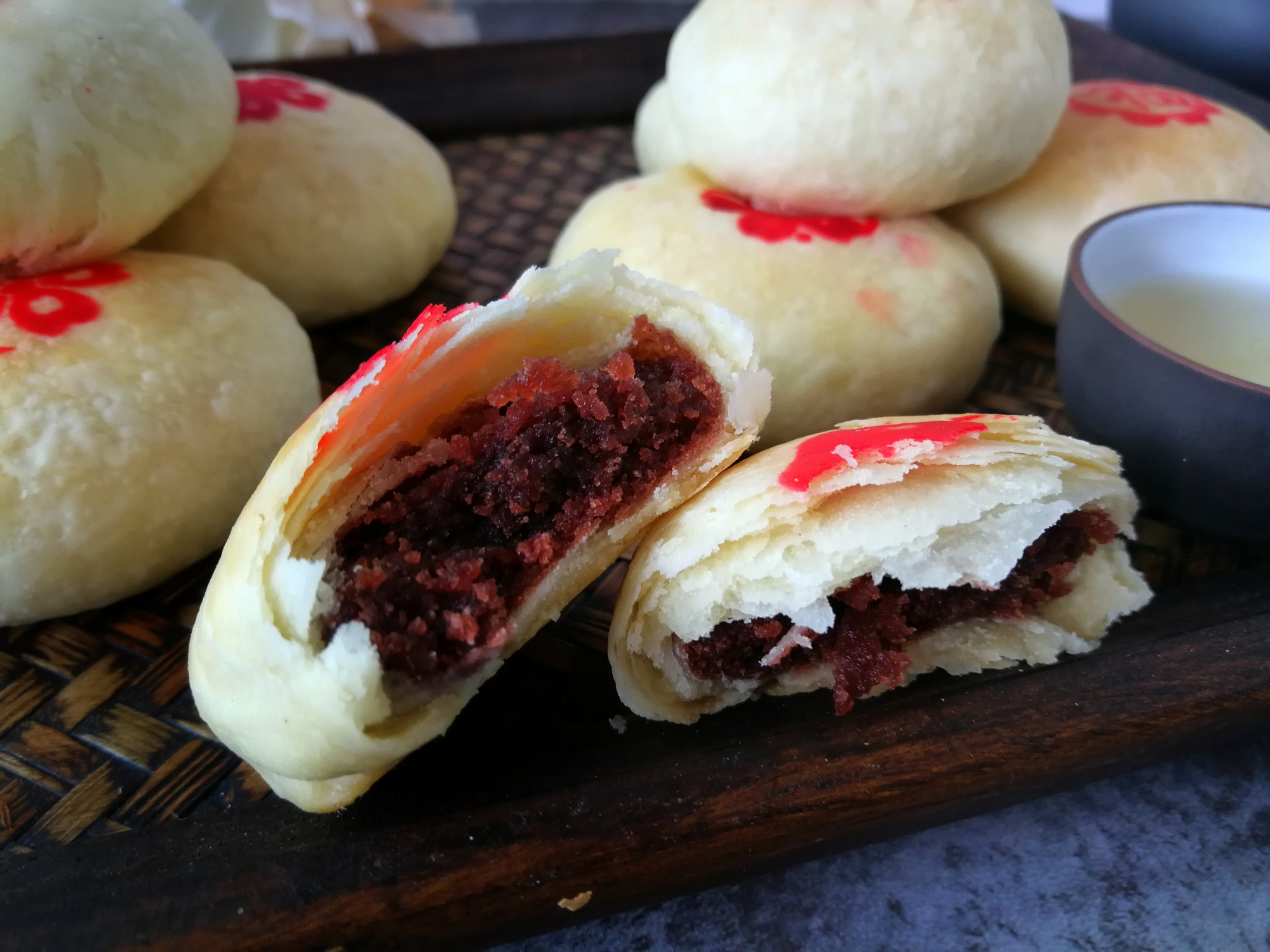 详细配方和步骤教你做苏式月饼不用猪油低糖健康酥的掉渣