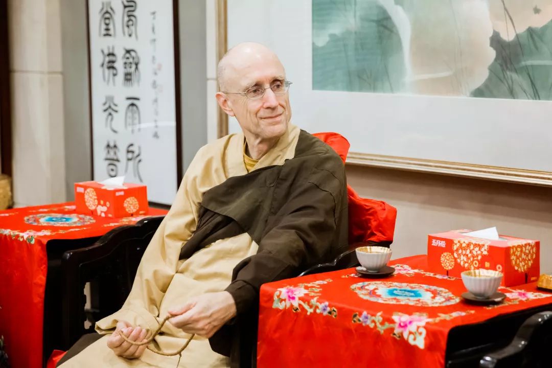 美国旧金山万佛城恒实长老一行参访上海玉佛禅寺