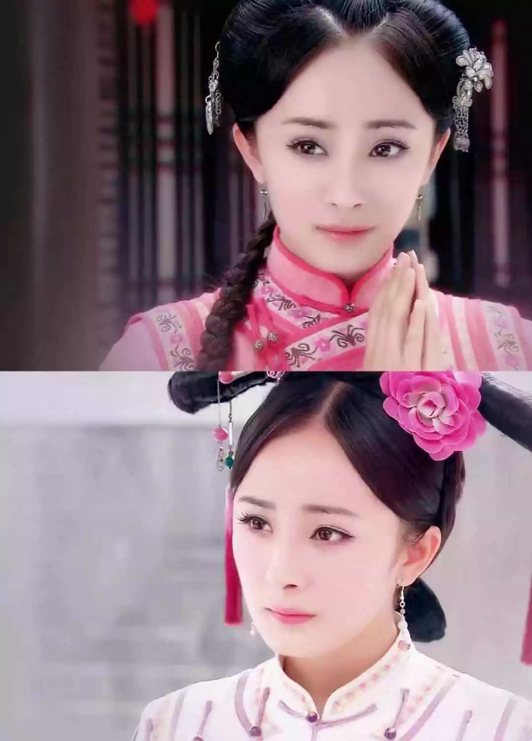 杨幂时隔八年再穿清装晴川回来了