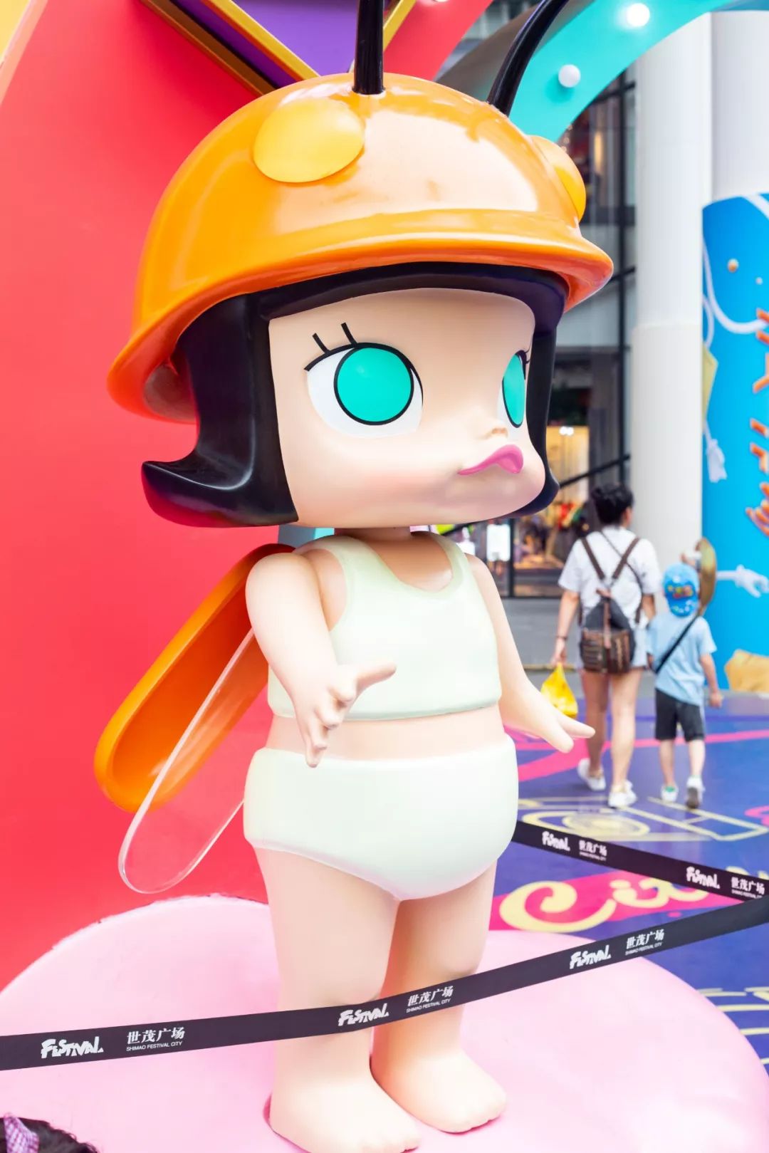 萌神molly来魔都啦带来45m城市歌女还有上海限定款