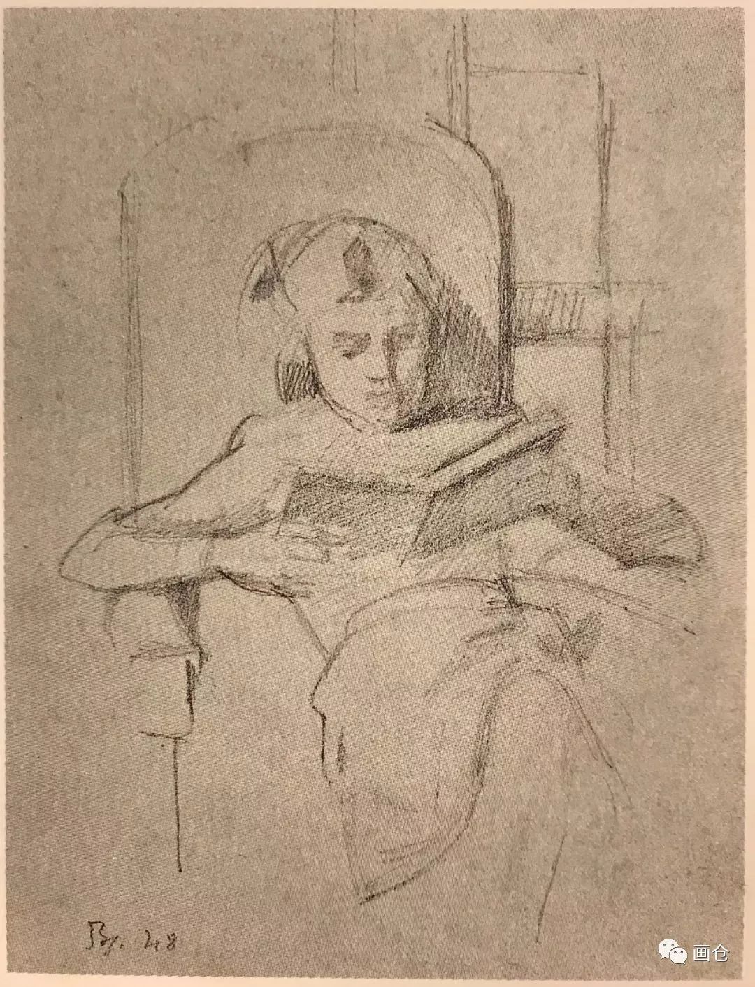 画仓巴尔蒂斯的素描整理最全的一次
