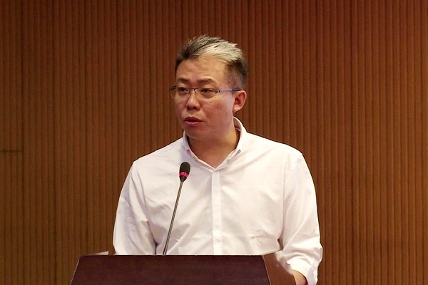 闫继红副书记为活动致欢迎词.
