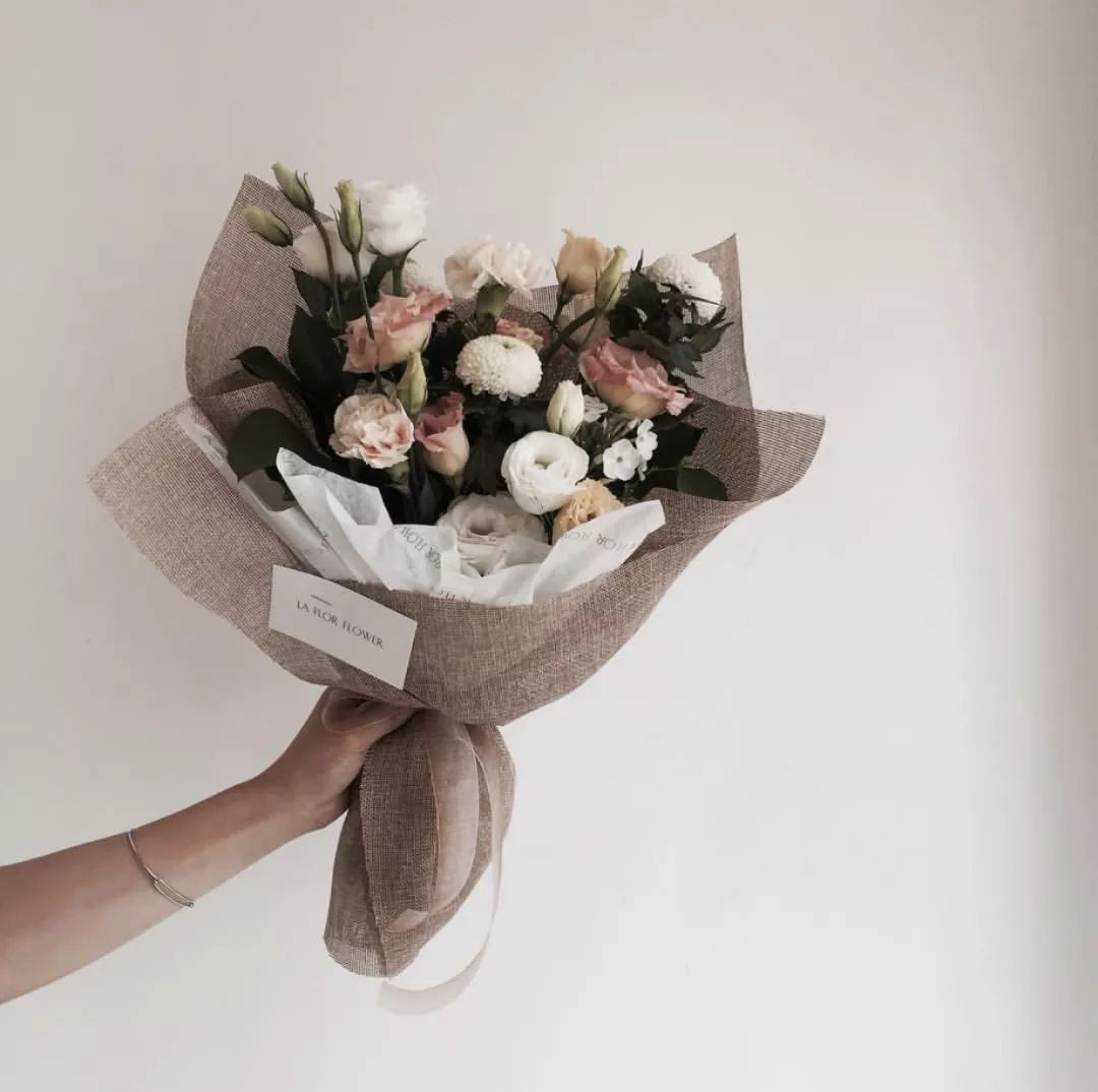 花艺赏析ins网红韩式花束图集