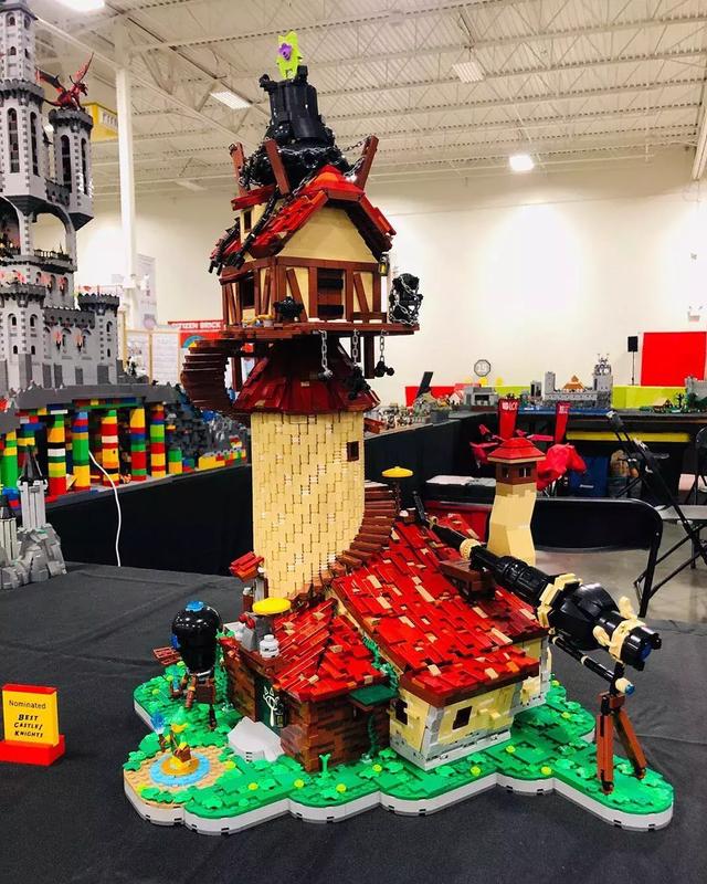 乐高积木叹为观止展会上的moc乐高作品lego乐高moc作品欣赏