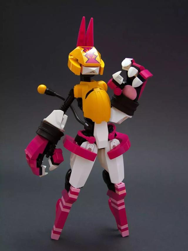 lego乐高moc作品欣赏fate乐高版积木卡通模型及其他