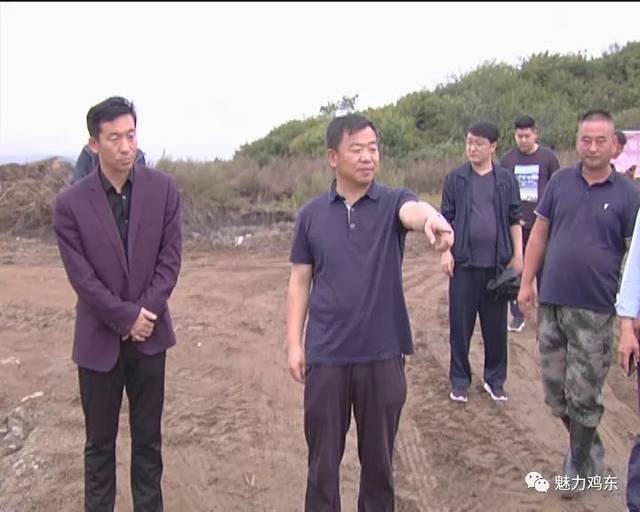 县长王景章深入兴农镇就煤矿安全和防汛工作进行检查